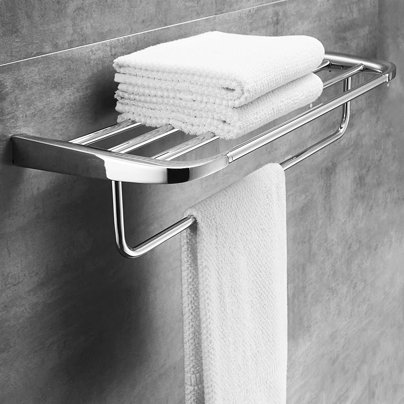 

Brass Bath Towel Rack Bathroom Towel Rack Towel Bar Brass Bathroom Rack 60cm