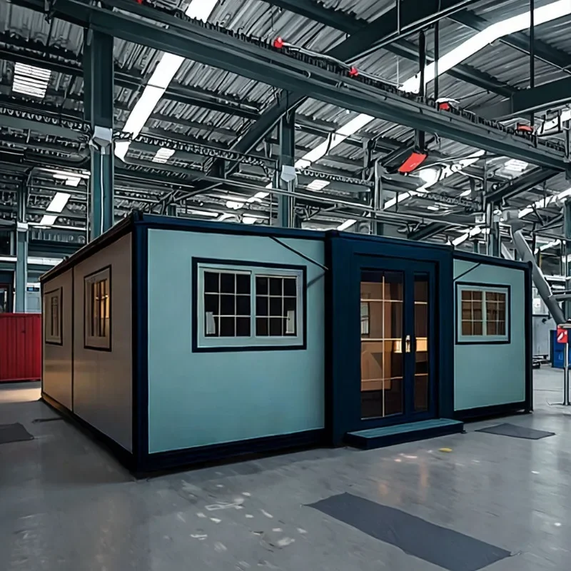 Container House Mobile House Double-wing Folding House Versatile Elegant Expandable Waterproof Modern Prefab Hot Sale