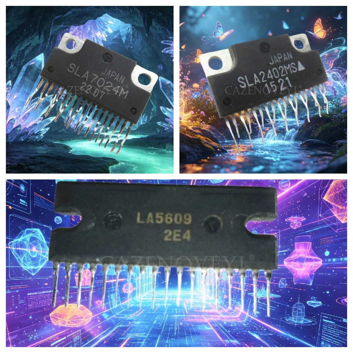 （1-5pcs）SLA2402MS SLA2402 SLA7024M SLA7024 LA5609 5609 ZIP-18