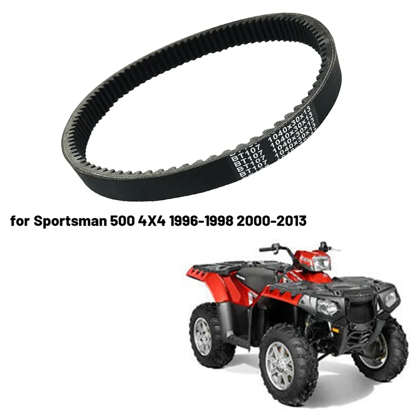 YWDZ-3211077 Motorcycle Replacement Drive Belt Gear Belt For Polaris Sportsman 500 4X4 1996-1998 2000-2013