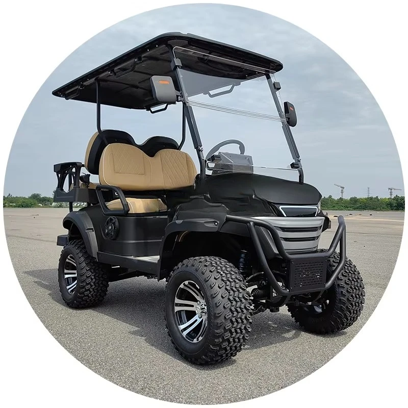 Высокопроизводительная бензиновая тележка для гольфа на 4 + 2 человека