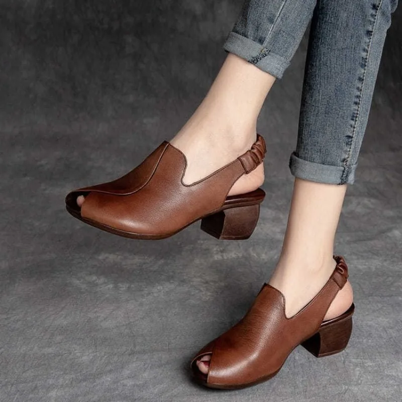 2024 New Fashion Platform Wedges Sandals for Women Female Casual High Heels Open Toe Comfort Fish Mouth Gladiator Sandals