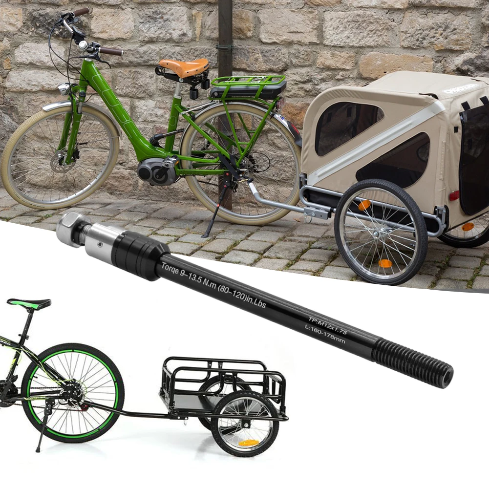 

Bicycle Trailer Thru Axle Cargo Trailer Kid Trailer Thru Axle Bike Trailer Hitch Axle for Bicycle Trailer Hitchs