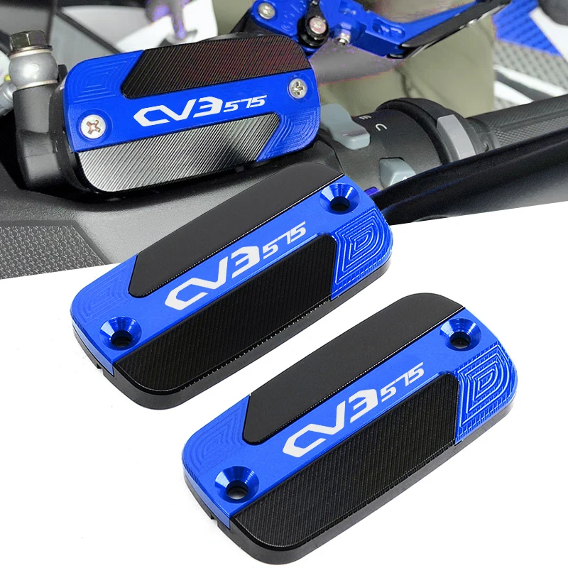Motorcycle CNC Brake Fluid Tank Cap Brake pump Cover For KYMCO CV3 575 575I CV 3 575i  2025-2026+ Accessories