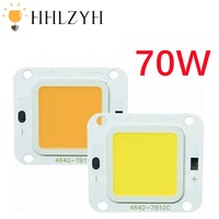 HHLZYH LED COB Chip Super Power 10W 20W 40W 50W 60W 70W For DIY Spotlight Floodlight Bulbs Diode LED Ceiling Light Lamp Source