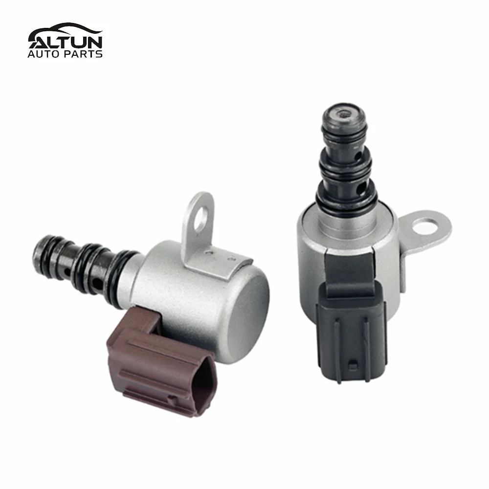 

For Honda 8-Speed Transmission Black,Brown Pair of Shift Solenoids B&C 28500-P6H-013 28400-P6H-003 28400-P6H-013 28500-P6H-003