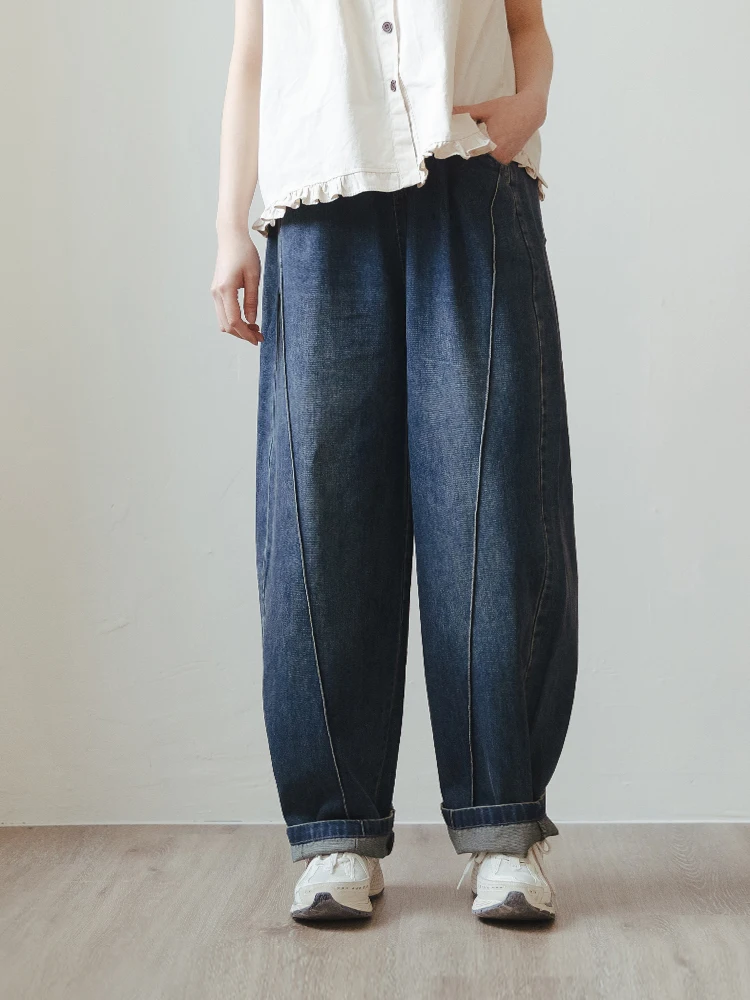 

Джинсы Queenshop: Новинка Весна-Лето, женские, с 3D-тиснением, эффектом шелка, эластичные, повседневные, винтажные, с эффектом потертости