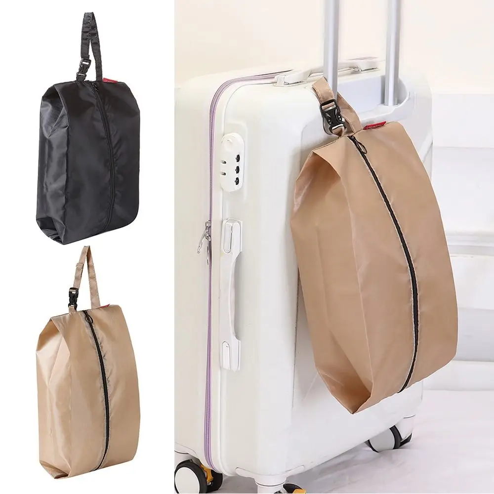 Portable Oxford Shoes Bag Hanging Protection Shoes Organizer Foldable Dustproof Storage Bag Shoes