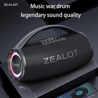 Zealot S97 80W Powerful Subwoofer Wireless Speaker, Hifi Sound quality, 16000mAh Battery, 24 Hours Playtime Loud Stereo.