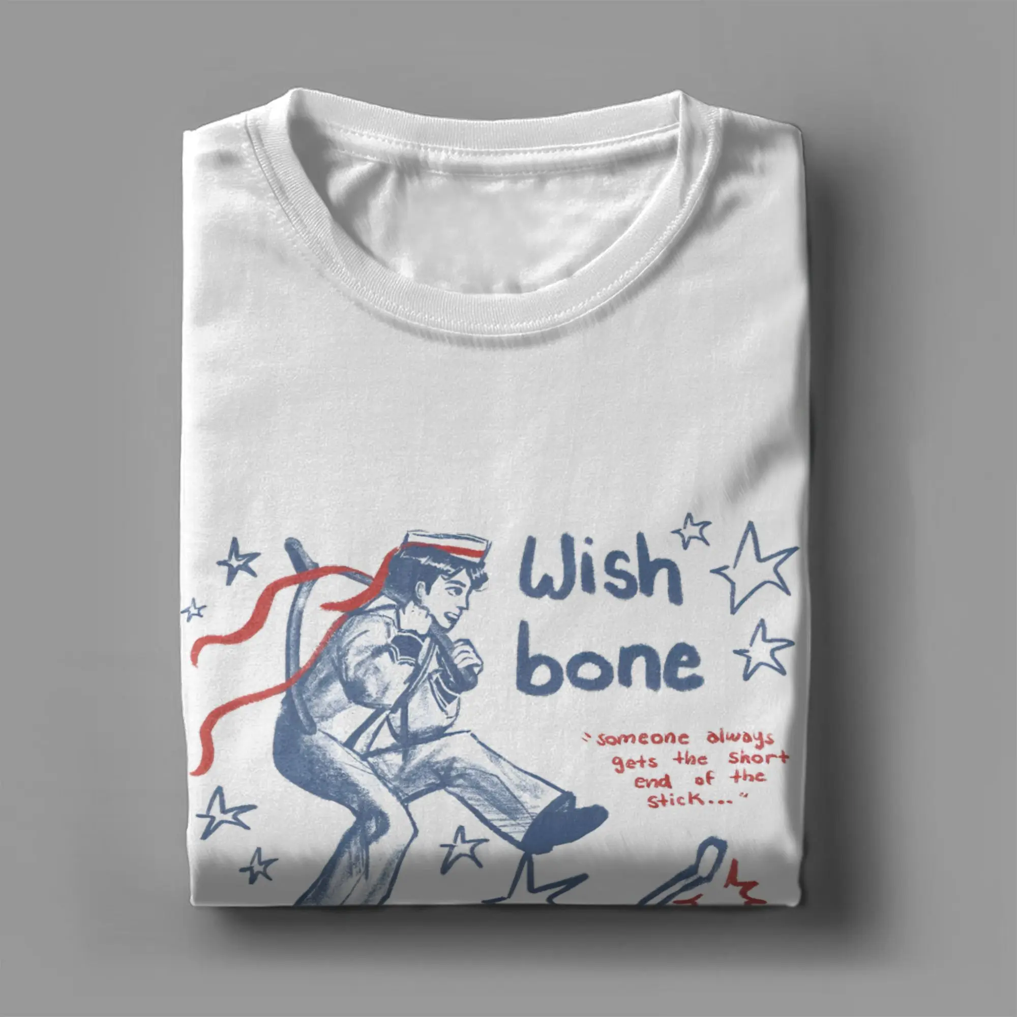 Men's T-Shirt Conan Gray Wishbone Album Funny Pure Cotton Tee Shirt Short Sleeve  T Shirts Crewneck Clothes Plus Size