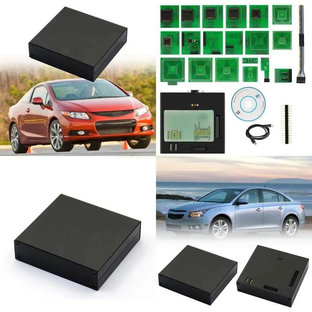xprog-v555-car-black-metal-box-box-box-programmer-chip-tuning-tool-avec-adaptateurs-complets