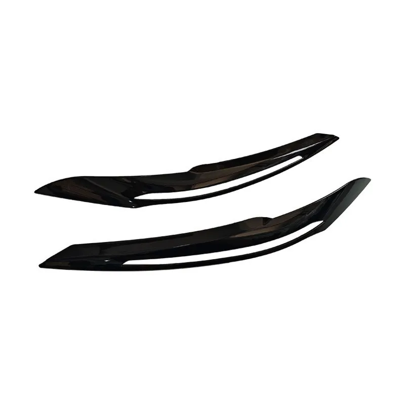 

For BMW 1 Series F20 2012-14 LCI Headlight Eyebrow Sticker ABS Material 3M Adhesive Direct Fit Sporty OEM Look Exterior Upgrade