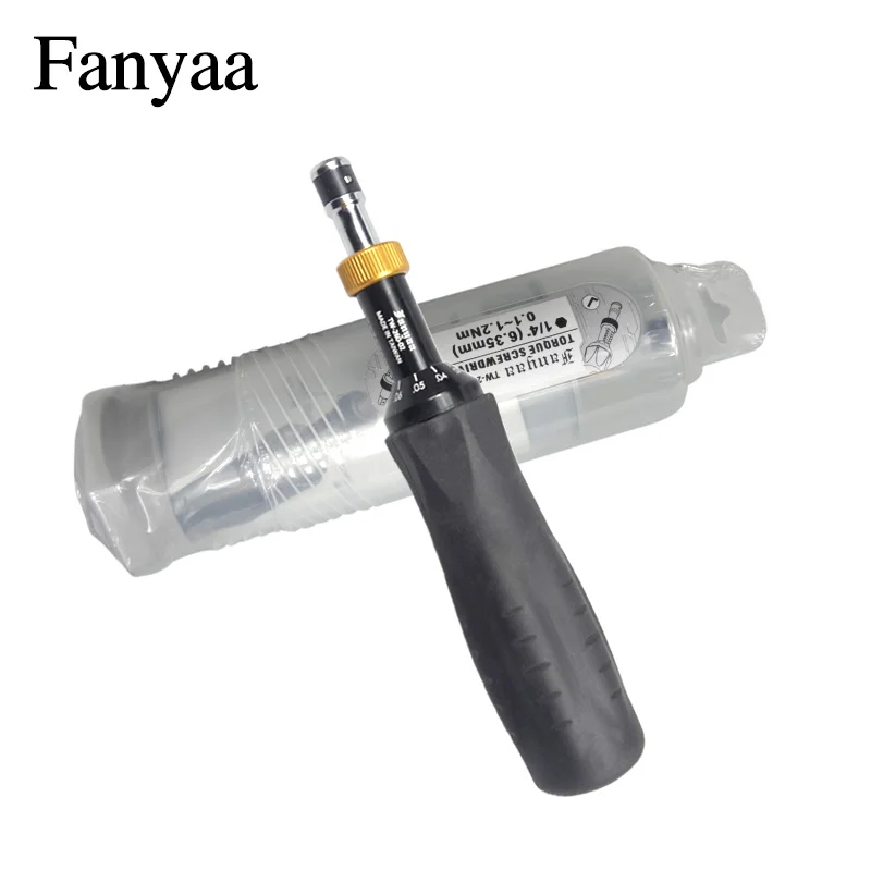 Fanyaa Universal Industry Torque Screwdriver Handle, 10Nm Vortex Torque Driver, 1/4\