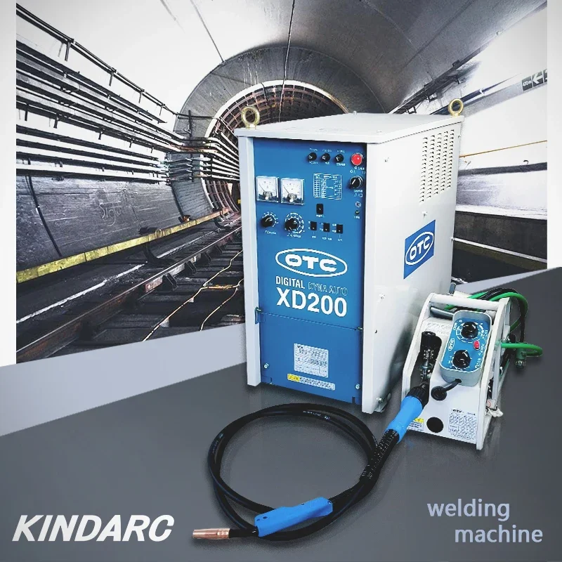 Industrial Equipment OTC/DAIHEN Easy To Operate 380V 220A  Automatic Welder CO2/MAG Welding Machine XD200