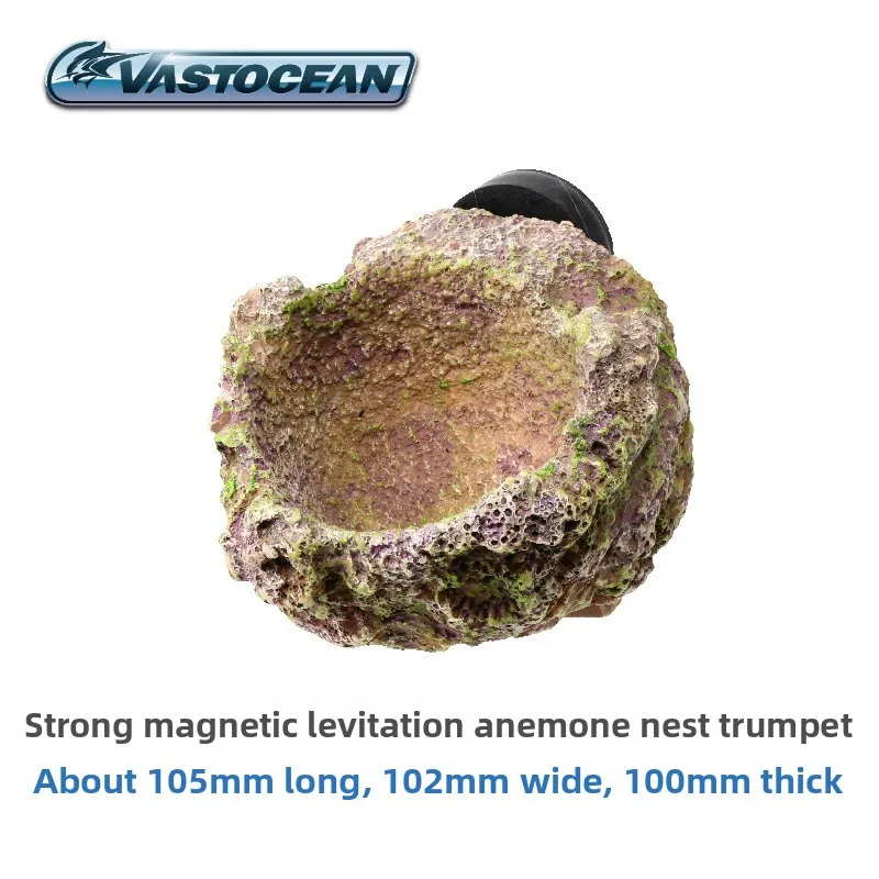 VASTOCEAN Magnetic Anemone Holder-Resin Suspension Anemone Nest
