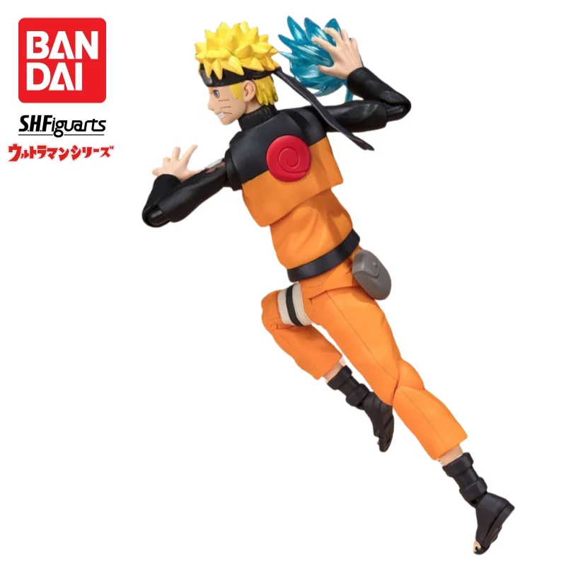 In Stock Bandai S H Figuarts Original Naruto Uzumaki Naruto Model Doll Brand New Boxed Action Figure Anime Merchandise Figurine