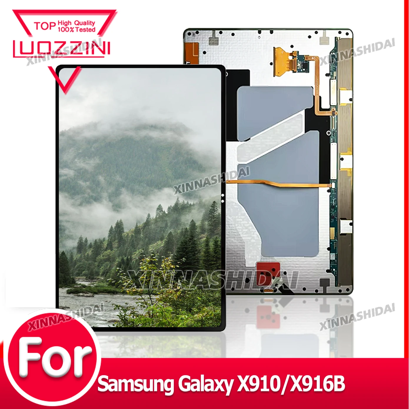 New For Samsung Galaxy Tab X910/X916B LCD Display Touch Panel Screen Glass Digitizer Assembly Replacement For Samsung X910-X916B