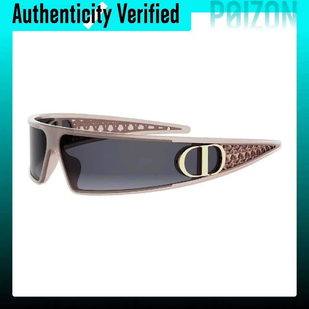 DIOR Plastic Irregular Shape Sunglasses Women's Pink M1U 40B1 91