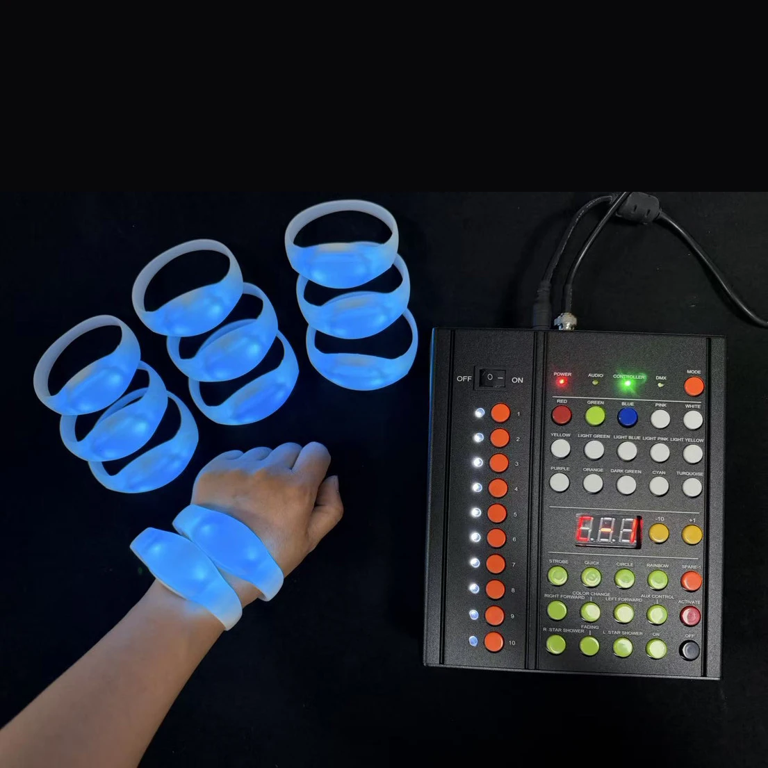 DMX Lichtgevende Polsband Led - Event Party Dj recensie en prijs
