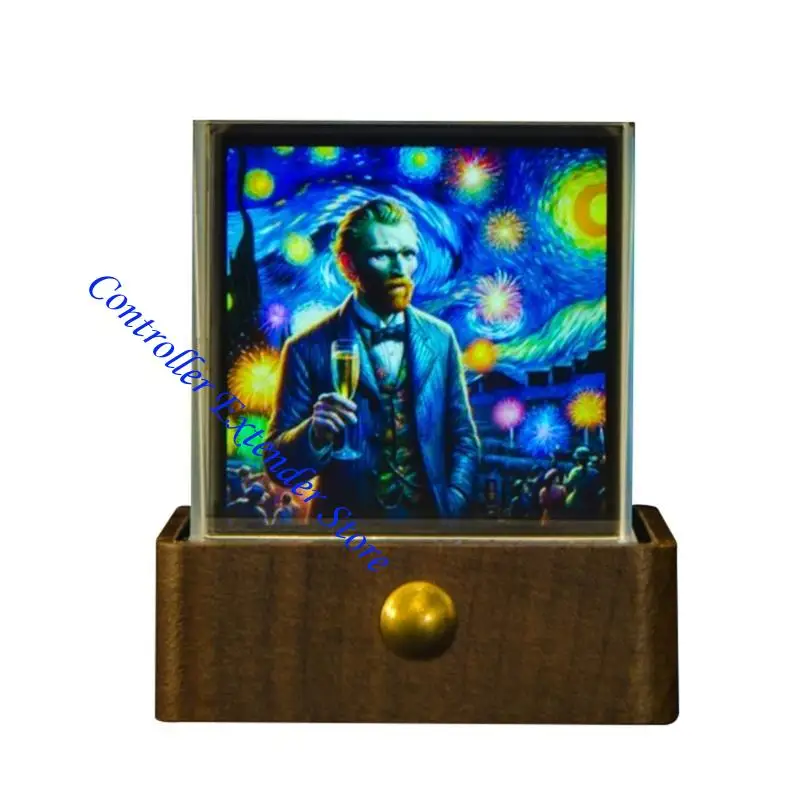 

N84B Transparents LCD Monitor Featuring Tilts Control Global Weather Updates Stock Market Rates And Interactive 2048 Game