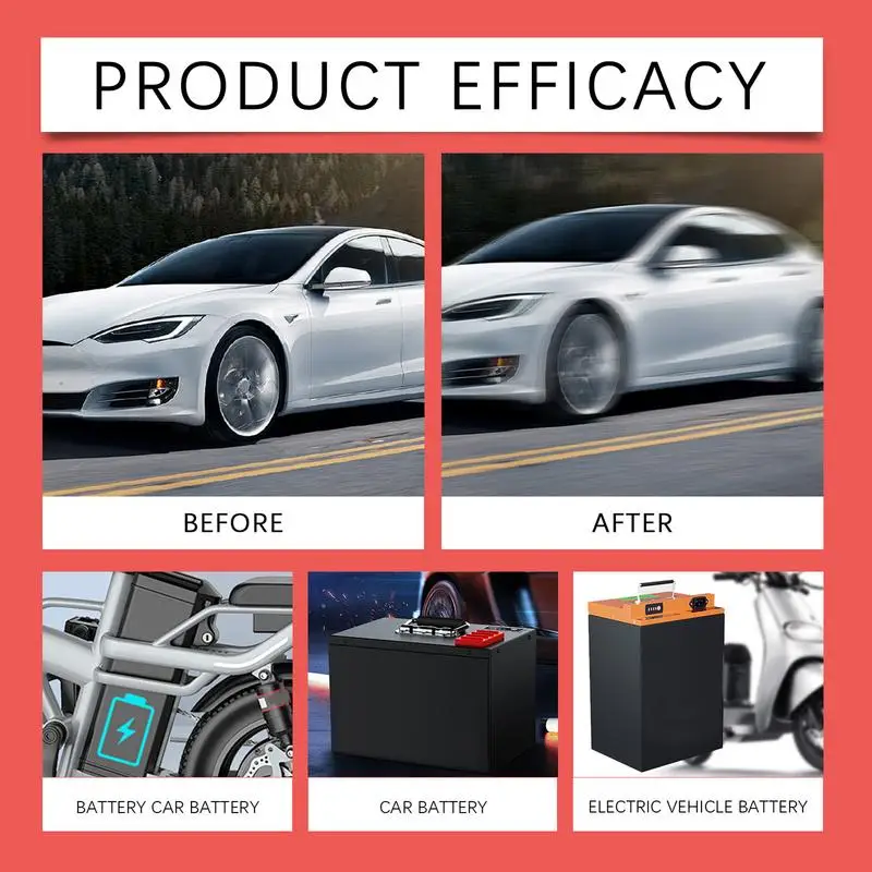 100ml Battery Repair Fluid For Car Safe  Repair Fluid Battery Restore Liquid Efficient Repair Extends Battery Life For Golf Cart