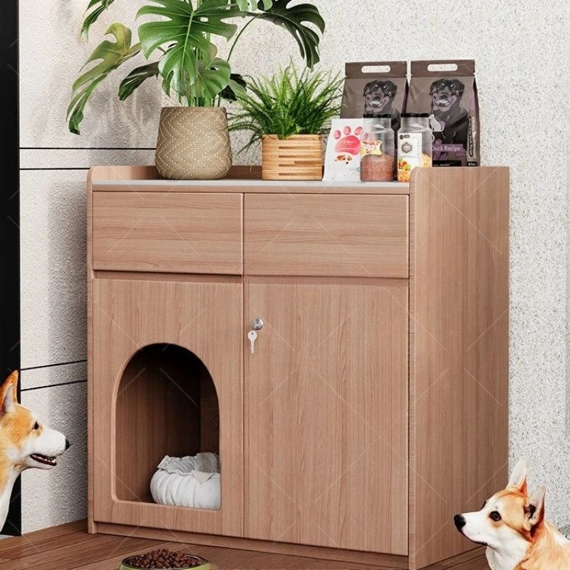 Outdoor all-aluminum alloy pet cabinet waterproof sunscreen kennel household locker