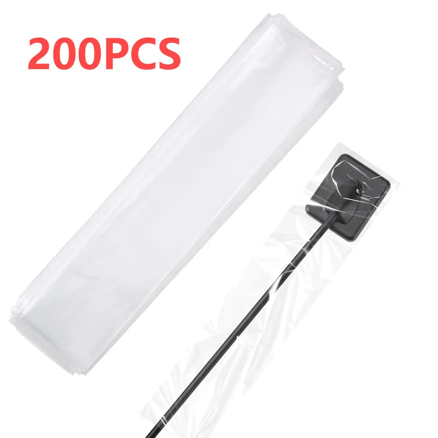 200pcs/Box Disposable Dental Plastic Protective Film Contamination Cover for Digital X-Ray Sensor