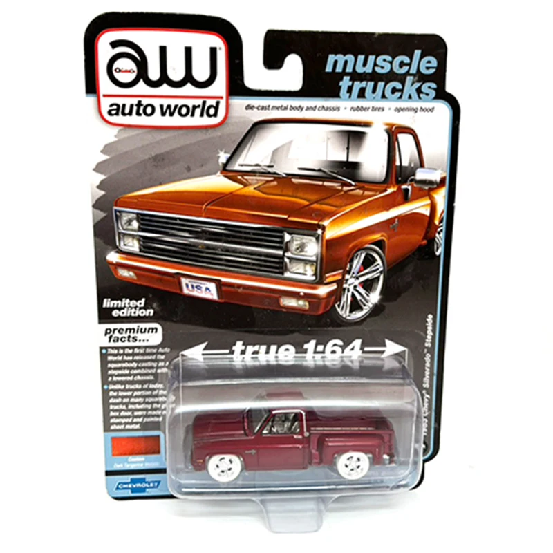 Autoworld 1:64 Speedo 3000GT Truck Dodge Garlic Cans Camaro Challenger Series Alloy Die Casting Model Collect Ornaments - Image 6