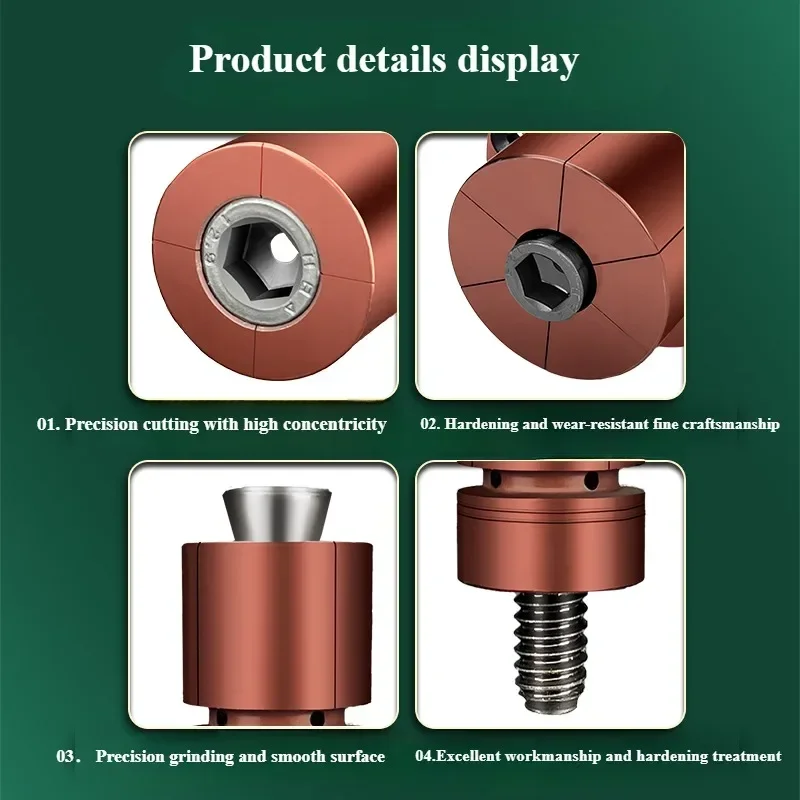 1pc Hot Sell CNC Internal Support Clamp Quick Positioning Expansion Pin Manual Internal Hole Tightening Locator