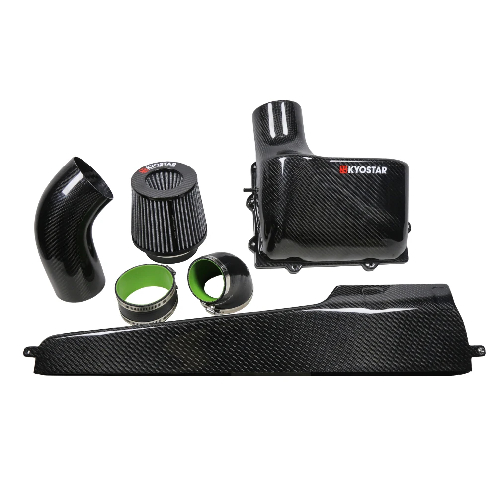 New Carbon Fiber Cold Air Intake System with Cone Filter Designed Specifically for VW Golf MK7 R GTI and   S3 8V