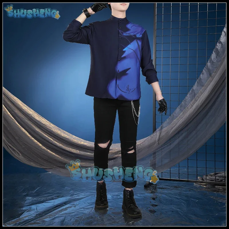 Vtuber Koyanagi Rou Sea House Clothing Cosplay Costume Cos Game Anime Party Uniform Hallowen Play Role Clothes shusheng