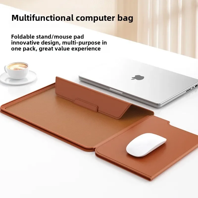 Laptop Bag Three in one Multifunctional Stand Computer Bag 15-16 in Bag MacBook 13-14 inch Women's Laptop Protective Case