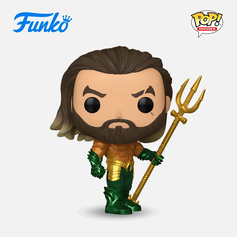 Funko Pop Aquaman 2: das verlorene Königreich DC Film Held Anzug Aquaman Mae schwarz Manta Manta Action figur niedlichen Puppe Dekoration Geschenk