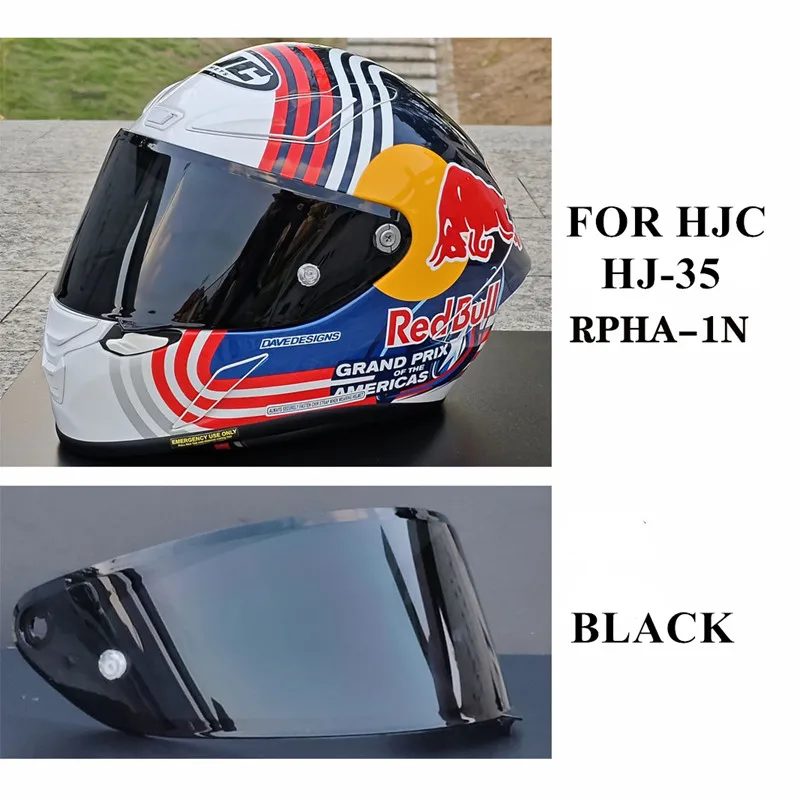 HJ-35 Motorcycle Helmet Visor For HJC RPHA 1N HJ35 Casco Moto Windshield Helmets Accessories Replacement Lens Extra Glasses