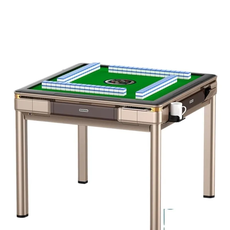 New Mahjong Machine Automatic Dining Table Dual-use Household Electric Folding Mahjong Table