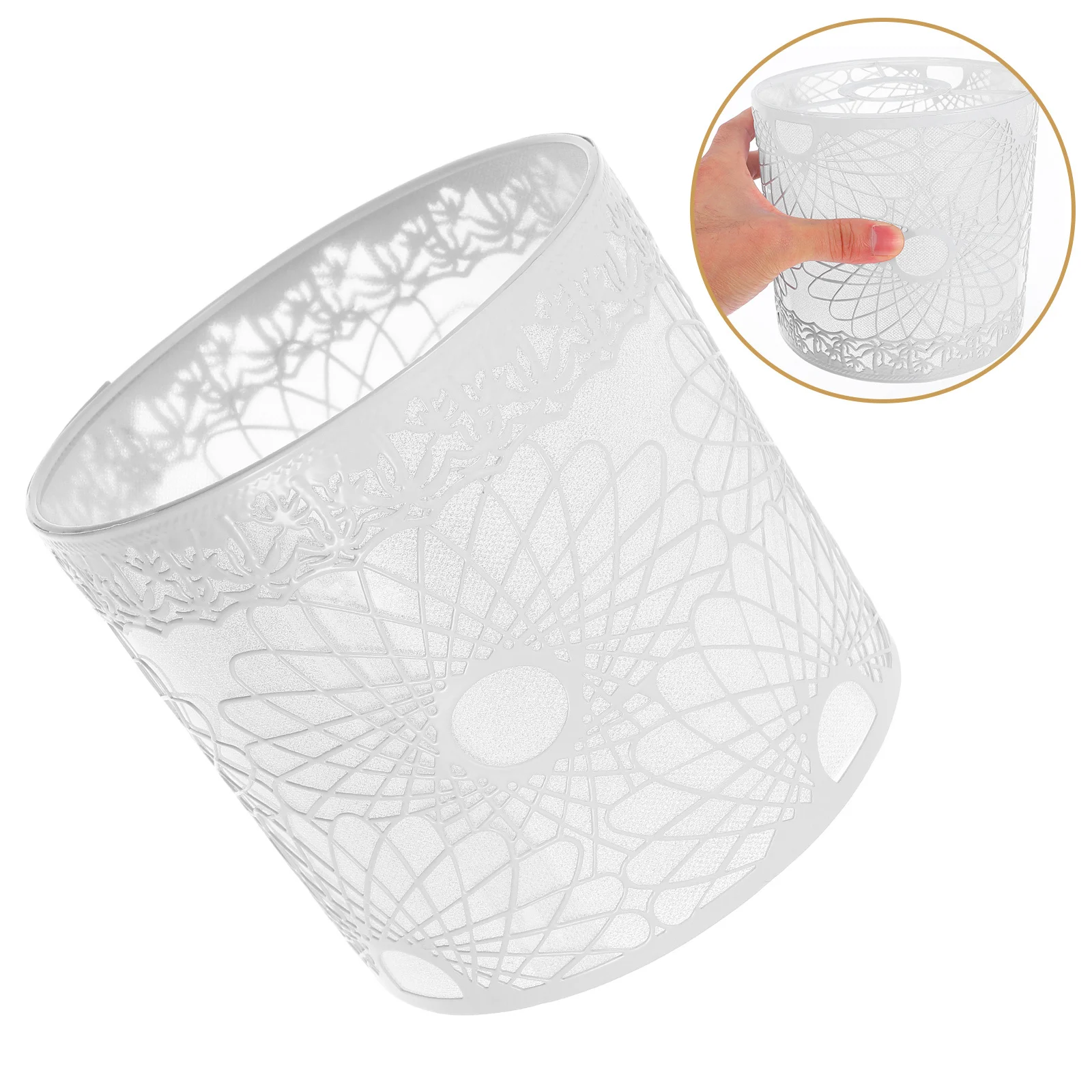 

Iron Lampshade for Hanging Lamp Decorative Metal Light Cover Timeless Color Stylish Lighting Solution Hallways Living Rooms