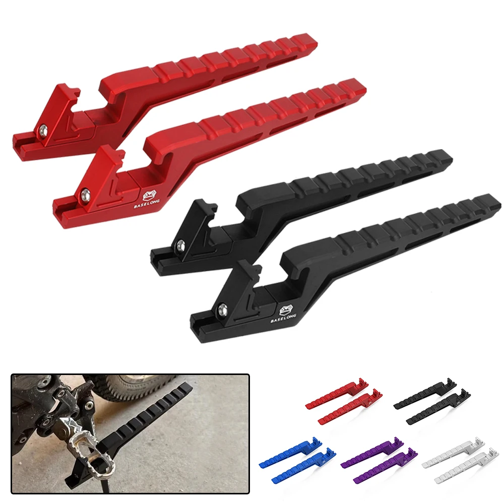 2024 Passenger Foot Peg Extensions Extended Footpegs For Surron Motocross Bike Dirt Bike Off-Road Accessories For VTB VENTUS ONE