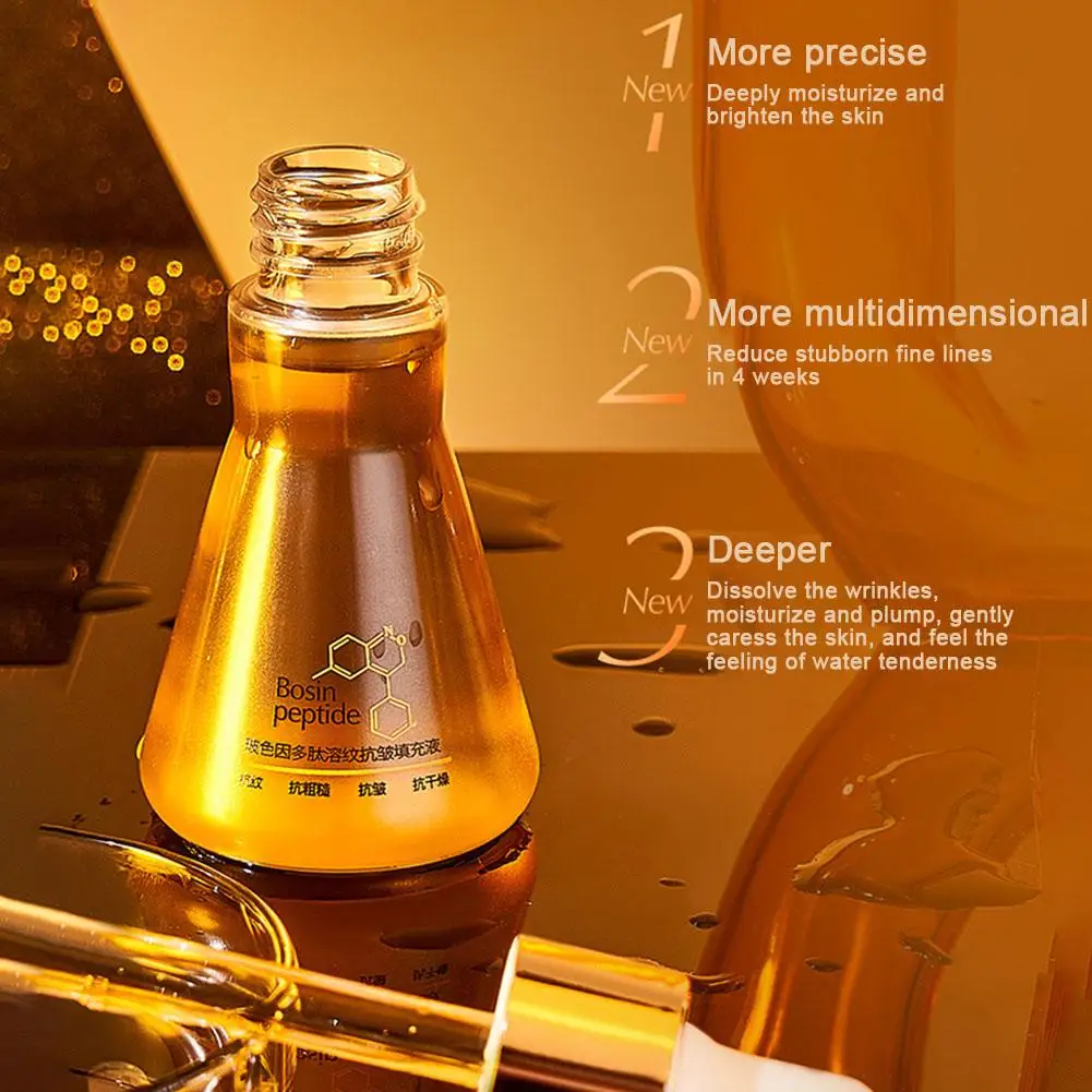 Polypeptid Gesichts serum Anti-Falten aufhellende Haut tiefe Feuchtigkeit feuchtigkeit spendende Glättung Anti-Aging-Gesichts serum Hautpflege – Detail 8
