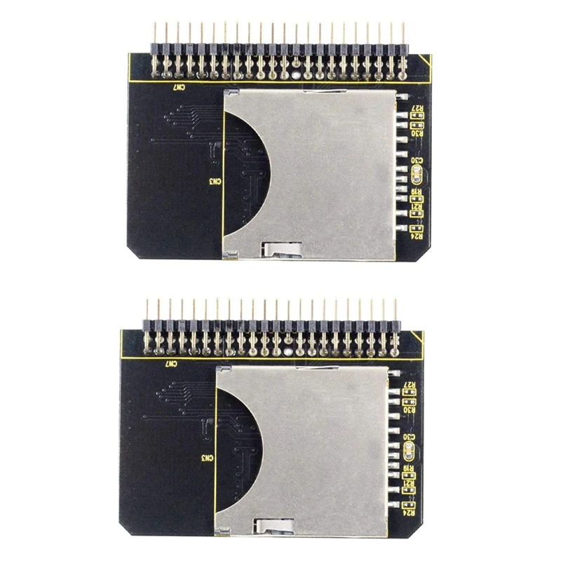 

2X IDE SD Adapter SD To 2.5 IDE 44 Pin Adapter Card 44Pin Male Converter SDHC/SDXC/MMC Memory Card Converter For Laptop