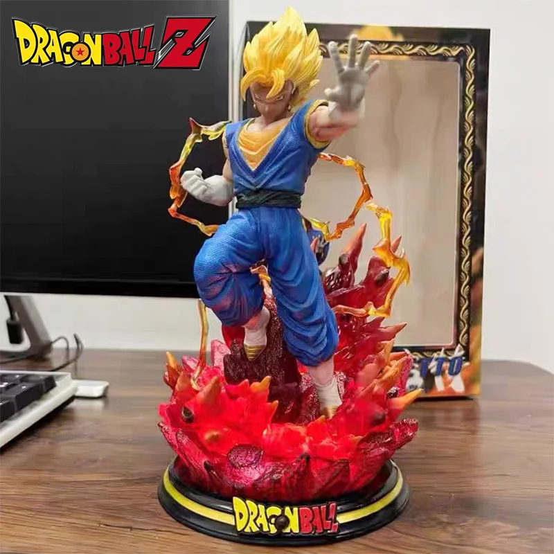 25cm Dragon Ball Anime Figure Vegetto Luminous The Tenth Ver Action Figurine Collection Pvc Model Statue Dolls Toy Ornament Gift