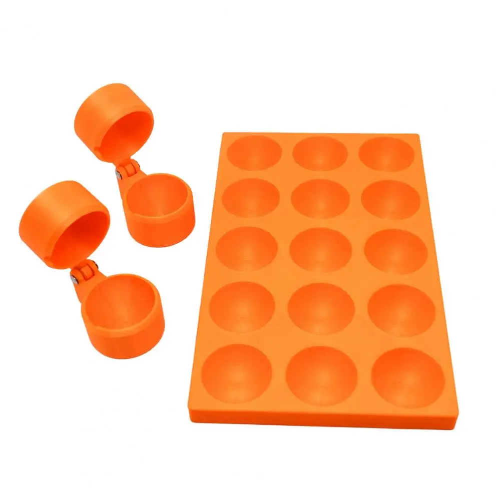 Push Type Cake Mold Silicone Cake Mold Ball Shaped Tray with 15 Molds Push-type Tool 3d Printed Round Cake Pop Cutter for Baking view 5