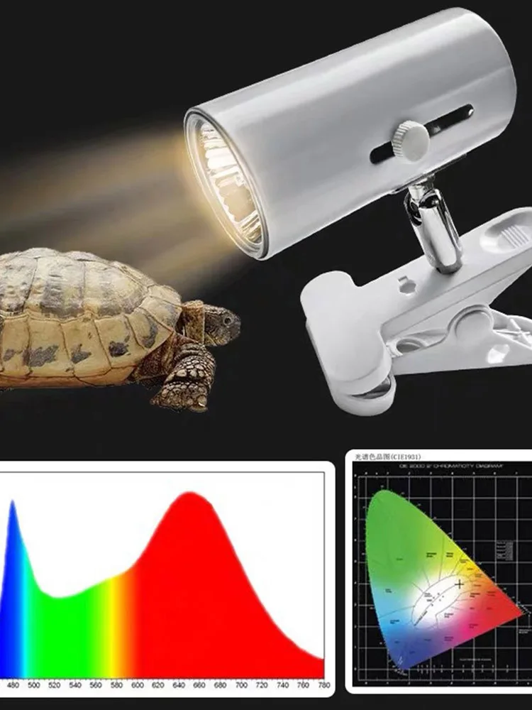 UVA+UVB Reptile Lamp Bulb Turtle Basking UV Heating Light Full Reptile Lamp Bulb Turtle Basking UV Light