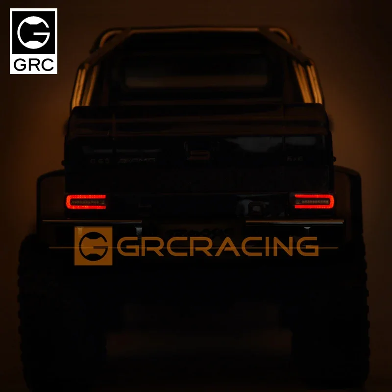 GRC 4-Channel Wireless SMD LED Control System / Bluetooth linkage Head&Tail lights For TRAXXAS TRX4 TRX6 Benz G500 G63 #G150PG