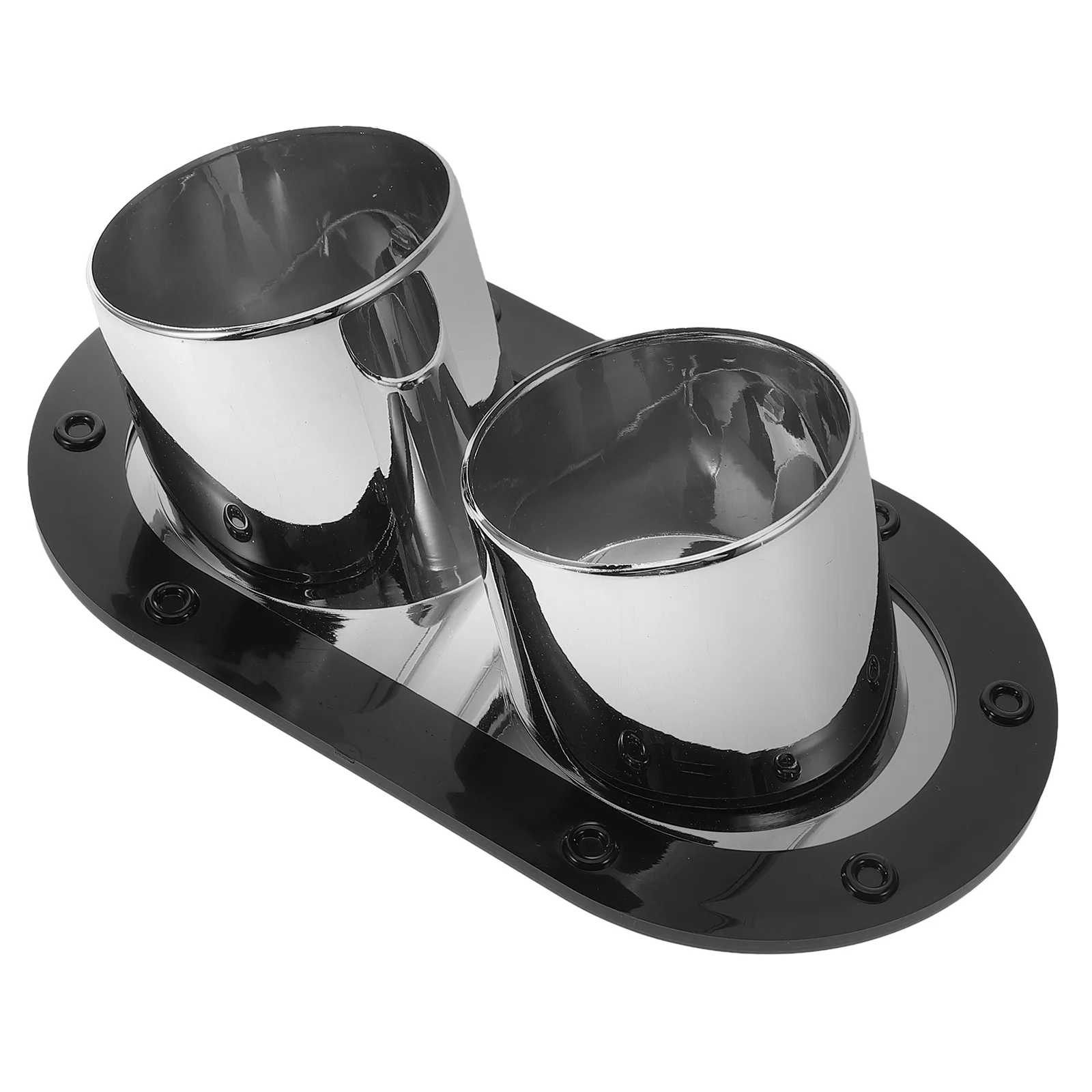 

Car Bumper Anti-Collision Protector Fake Exhaust Tube Bumper Sticker Automotive Decorative Strip Universal Vehicle