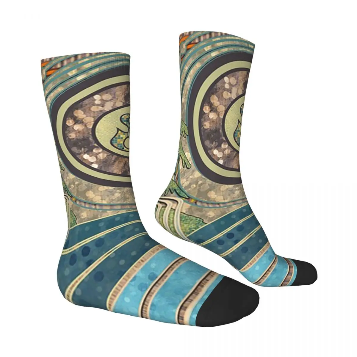 جميع المواسم SCI غامض الغابات سلسلة الجبن حادث الجوارب Harajuku طاقم الجوارب جوارب للرجال النساء هدايا عيد الميلاد #4