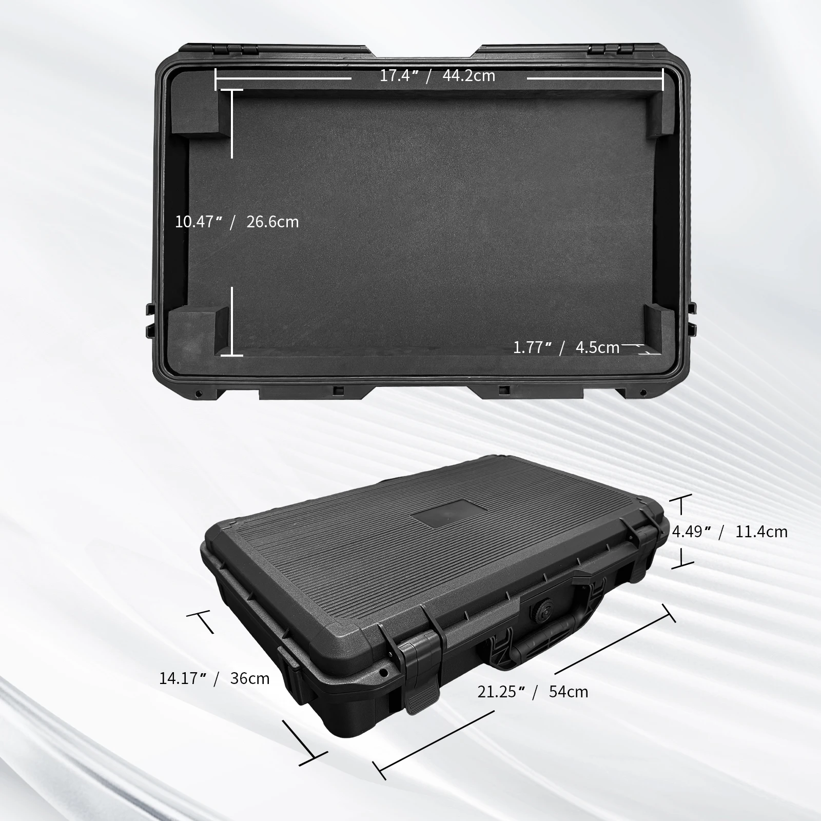 Protective Hard Carrying Case Compatible with Akai Professional MPC Live 3/MPC Live III, Plastic Hard Shell Portable Storage Bag