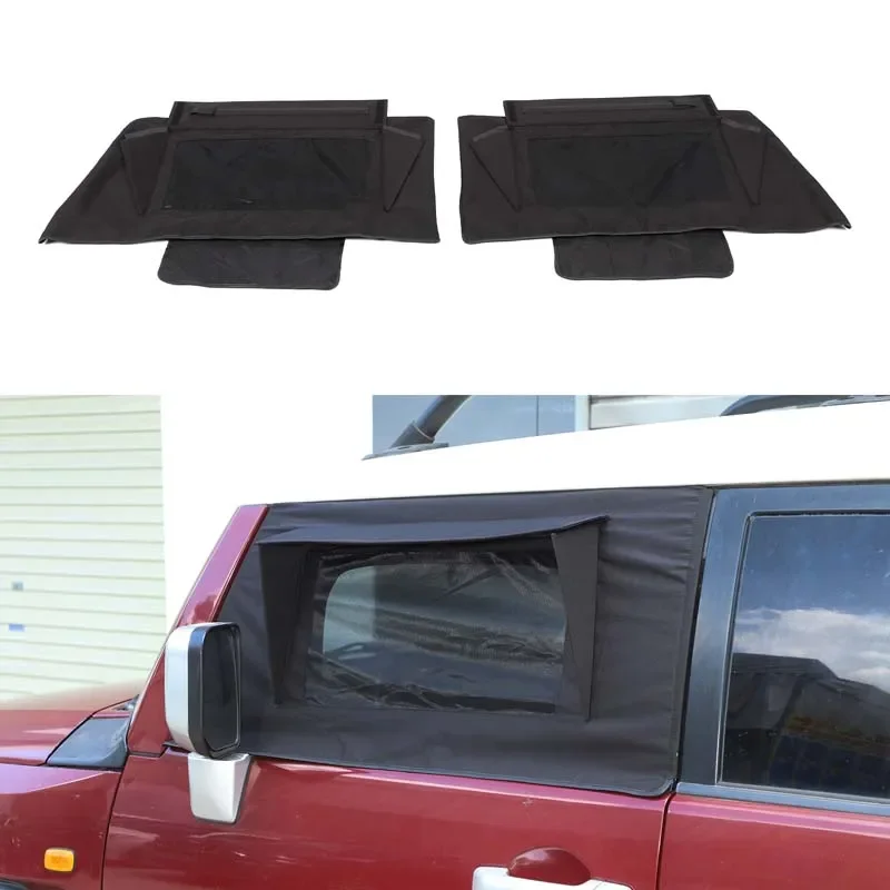 

for 2007-2021 Toyota FJ Cruiser Front Side Window Sun Shade Breathable Privacy Sunshade Protection Cover