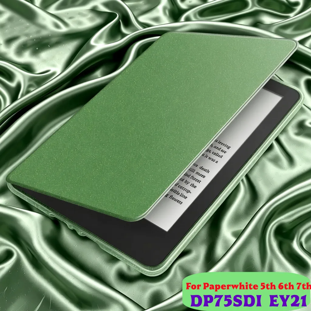 Glitter Acrylic Magnetic Case for Kindle Paperwhite 5th Gen 2015 6th 7th Generation DP75SDI EY21 2013 6 Inch Ebook Smart Cover