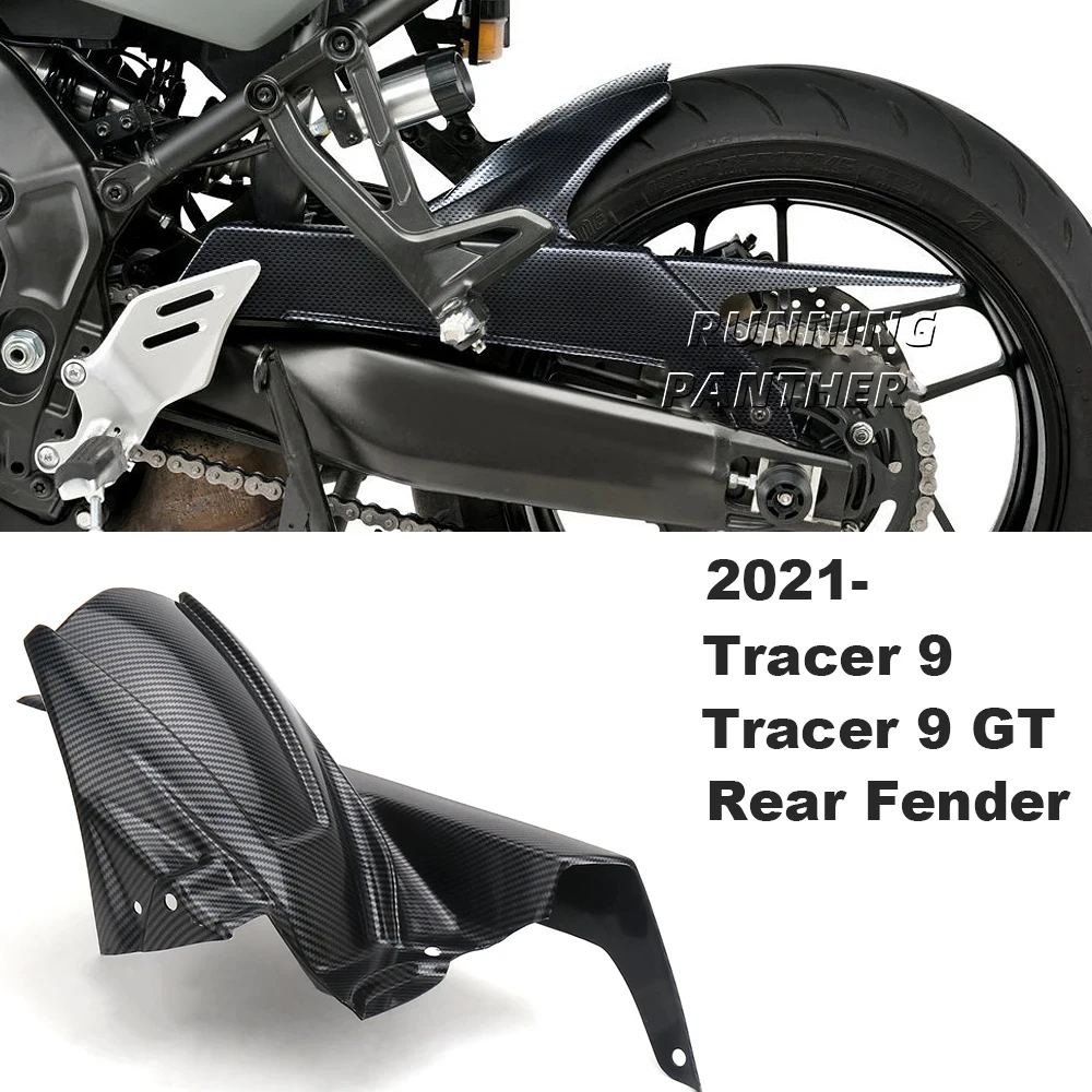 

Motorcycle Rear Wheel Fender With Bracket For YAMAHA Tracer 9 GT Tracer9 TRACER 9 2021-2024 New Mudguard Splash Guard Plastic