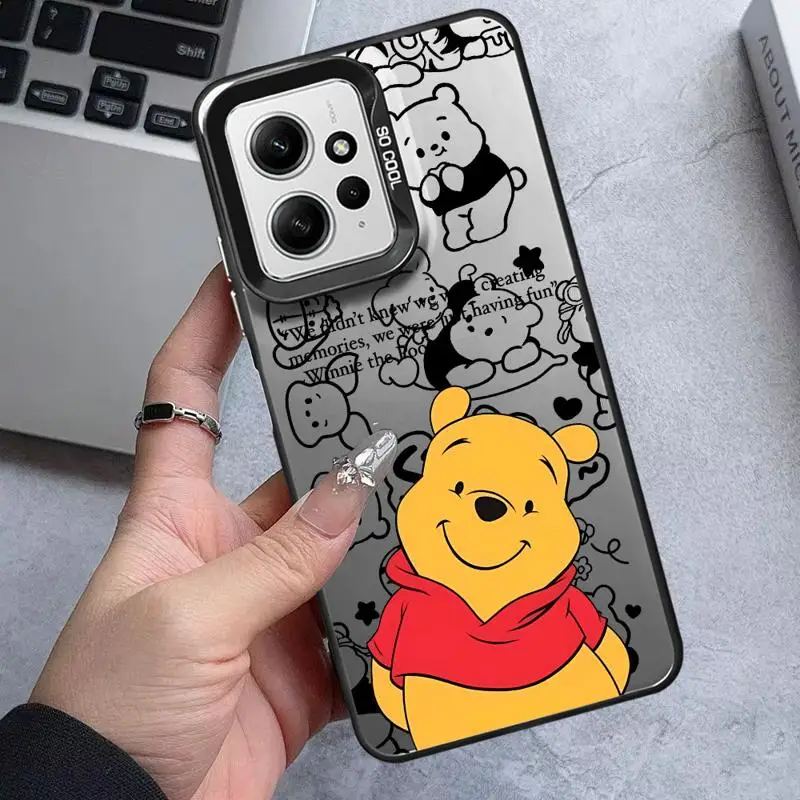 phone case for Xiaomi Redmi note 12 13 pro plus 11 10 11pro 12s 12pro 5g fundas hard shell couvres Disney Winnie Pooh Tigger